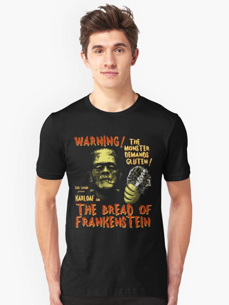 Alternate view of The Bread of Frankenstein Slim Fit T-Shirt