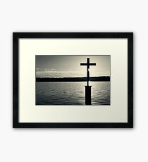 Memorial Cross King Ludwig II of Bavaria Framed Print