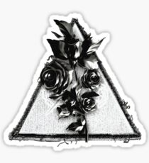 Pegatina triangulo de las Bermudas