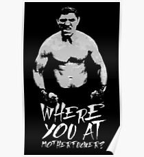 Where you at Poster