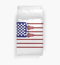 Lacrosse AmericasGame Duvet Cover