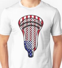 Lacrosse Head Flag Unisex T-Shirt