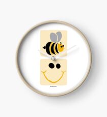 Bee Happy Clock