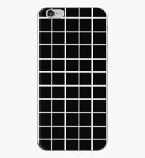 Schwarzes Tumblr-Gittermuster iPhone-Hülle & Cover
