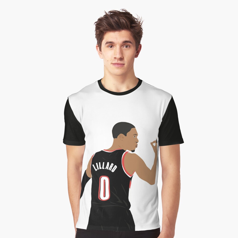 damian lillard sleeved jersey