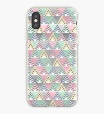Vinilo o funda para iPhone Resumen geométrico africano - fondo blanco
