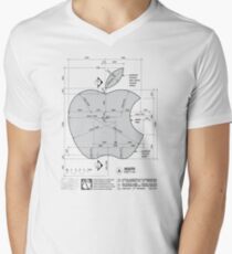 Apple Construction Dimensions Men's V-Neck T-Shirt