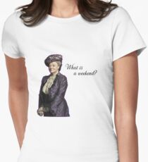 Witwe Tailliertes T-Shirt