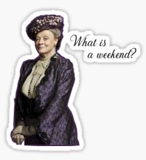 dowager Sticker