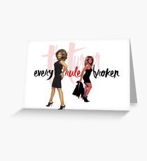 Tina Turner - Every Rule Broken Greeting Card