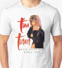 Tina Turner - World Tour - Reproduction Concert Tee 1987 Unisex T-Shirt