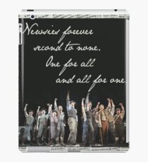 Vinilo o funda para iPad Newsies para siempre Insuperable.