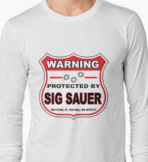 Sig Sauer Protected by Sig Sauer Long Sleeve T-Shirt