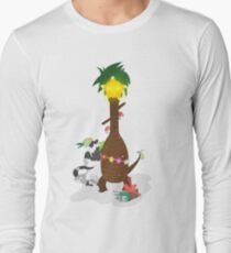 Alolan Christmas - Pokemon SUN and MOON Shirt Design Long Sleeve T-Shirt