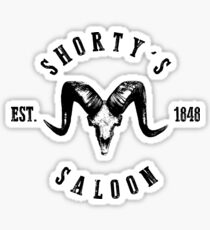 Shorty's Saloon Sticker