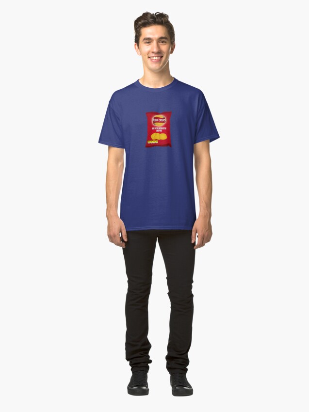Alternate view of Your Crisps Are Both Lacklustre and Poo Classic T-Shirt