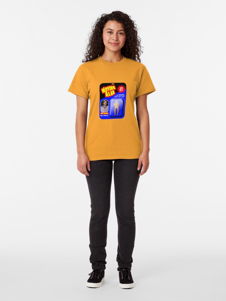Alternate view of Moving Alan. 70s Alan Classic T-Shirt