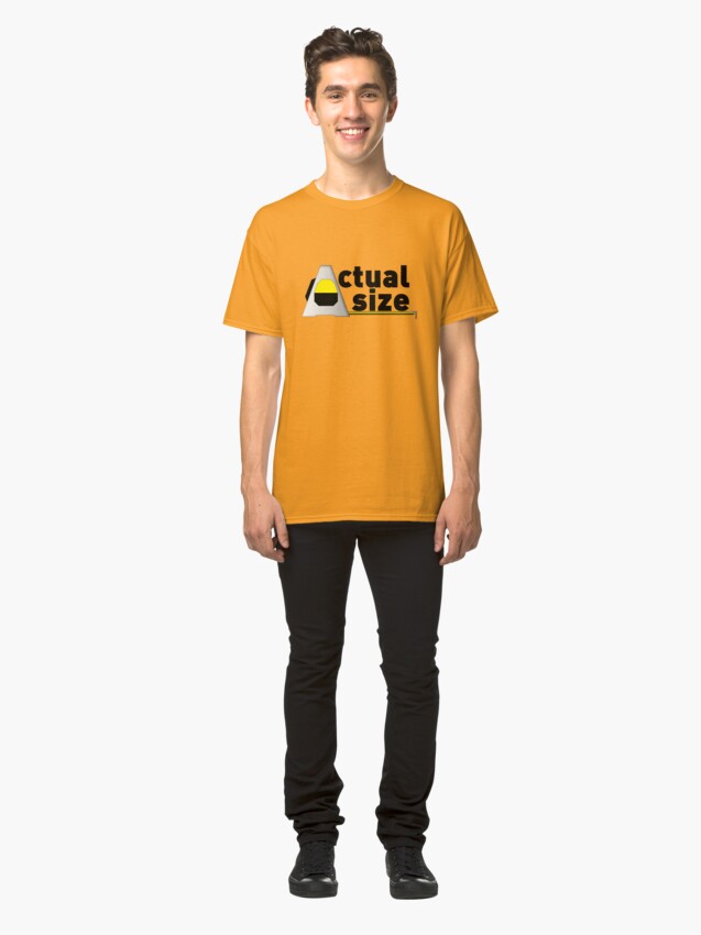 Alternate view of Actual Size Classic T-Shirt
