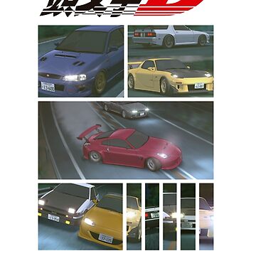 Project D AE86 Treuno Initial D Inspired Mouse Pad Laptop PC Mousepad JDM  Anime