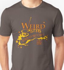 The Weird Sisters Goblet of Fire Tour '94 yellow Unisex T-Shirt