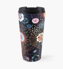 Bright abstract fantasy pattern Travel Mug