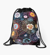 Bright abstract fantasy pattern Drawstring Bag