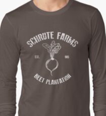 Schrute Beet Plantation Long Sleeve T-Shirt