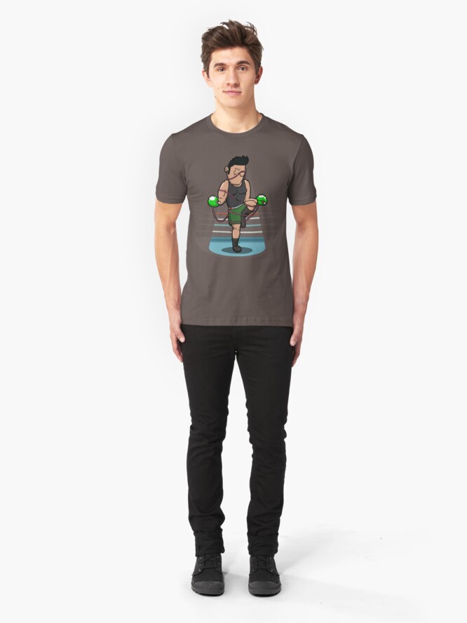 Alternate view of Mike'd better watch out! Slim Fit T-Shirt