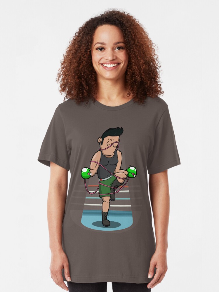 Alternate view of Mike'd better watch out! Slim Fit T-Shirt