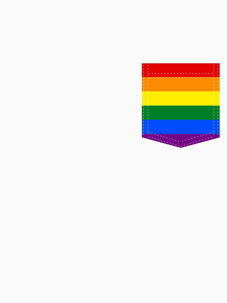 lgbt+ pride flag pocket by varnel