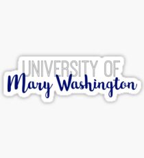 University of Mary Washington Sticker