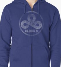Vintage Team Cloud 9 Zipped Hoodie