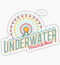 Underwater Ferris Wheel — ‘Umbrella Beach’ by Owl City Sticker