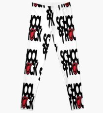 design art cartoon naruto music school of rock Leggings