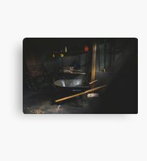 Garage Canvas Print
