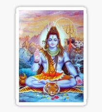 Lord Shiva Hindu Indian Art Sticker