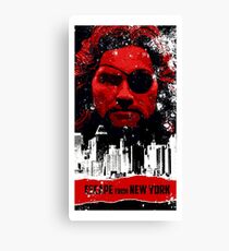 Escape from New York Canvas Print