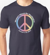Women's March On Washington Peace Sign Unisex T-Shirt