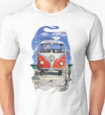 Eyre Peninsula, Beach Kombi Unisex T-Shirt