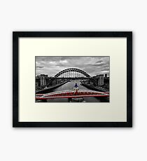 Red Swing Framed Print