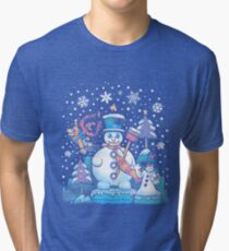 Freezy Winterland Tri-blend T-Shirt