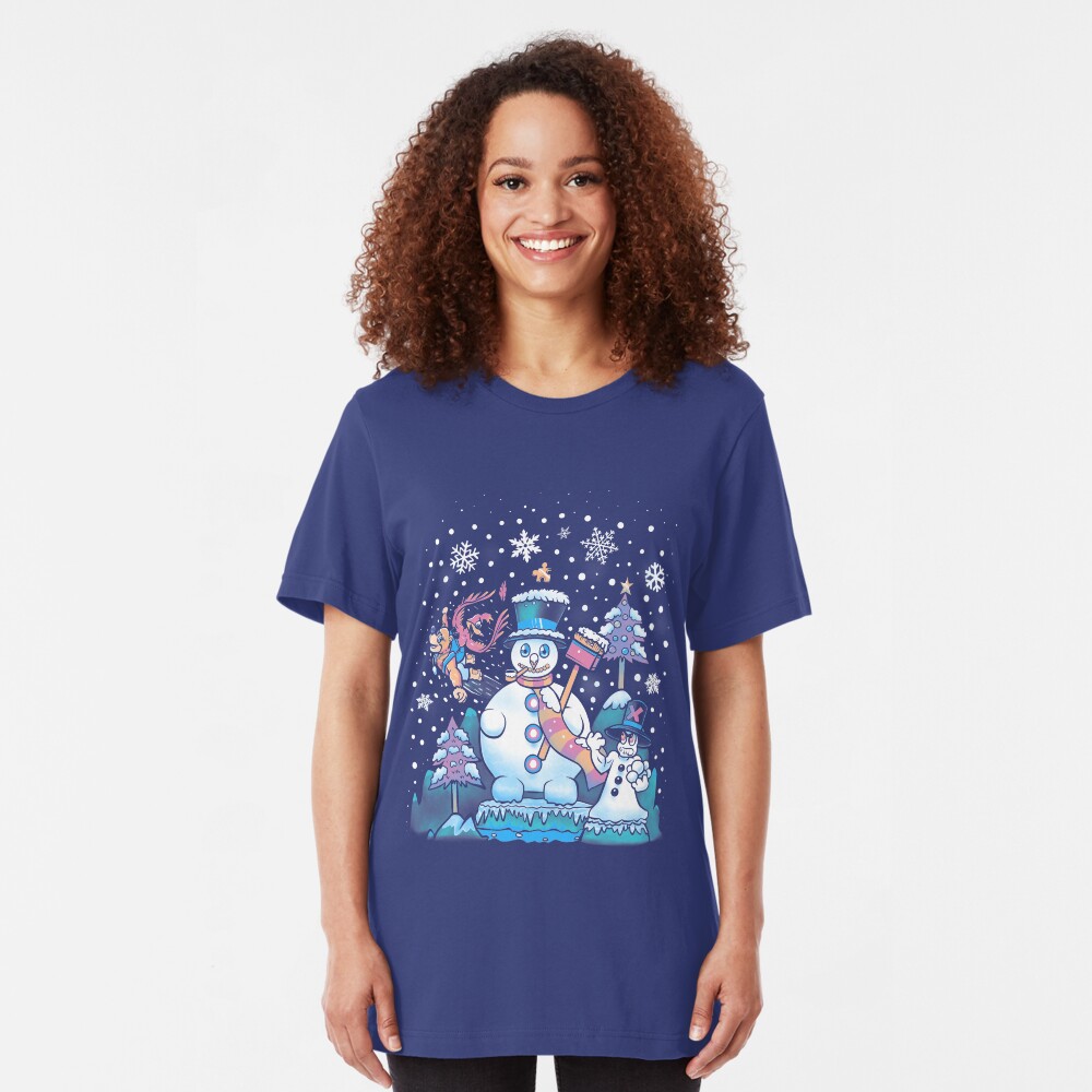 Freezy Winterland Slim Fit T-Shirt