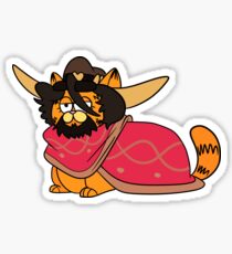 Hey everyone is garfield Sticker