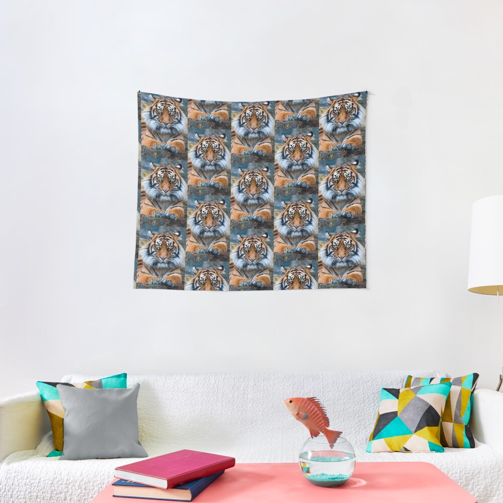 Sumatran Tiger Tapestry