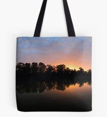 Murray River Sunrise. Tote Bag