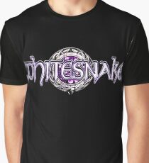 WHITESNAKE PURPLE LOGO TELUR Graphic T-Shirt