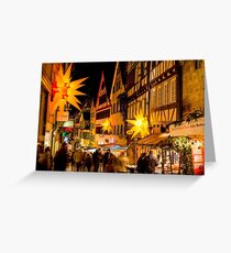 Tübingen at Christmas 3 Greeting Card