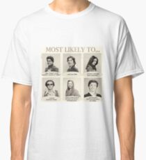That 70s Show Most Likely To... Yearbook Quotes Classic T-Shirt