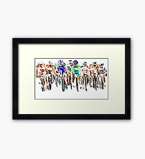 Tour de France Framed Print