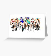 Tour de France Greeting Card